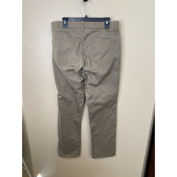Sonoma Goods For Life Mens Taupe Everyday All-Day Pants Size 34W 32L Flexwear - Picture 3 of 9